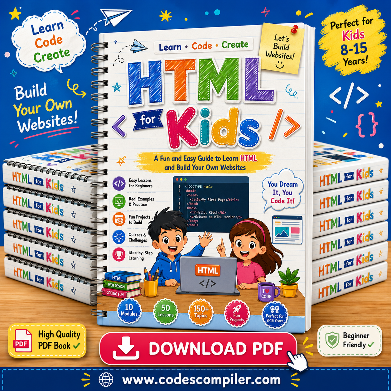HTML for Kids Cover