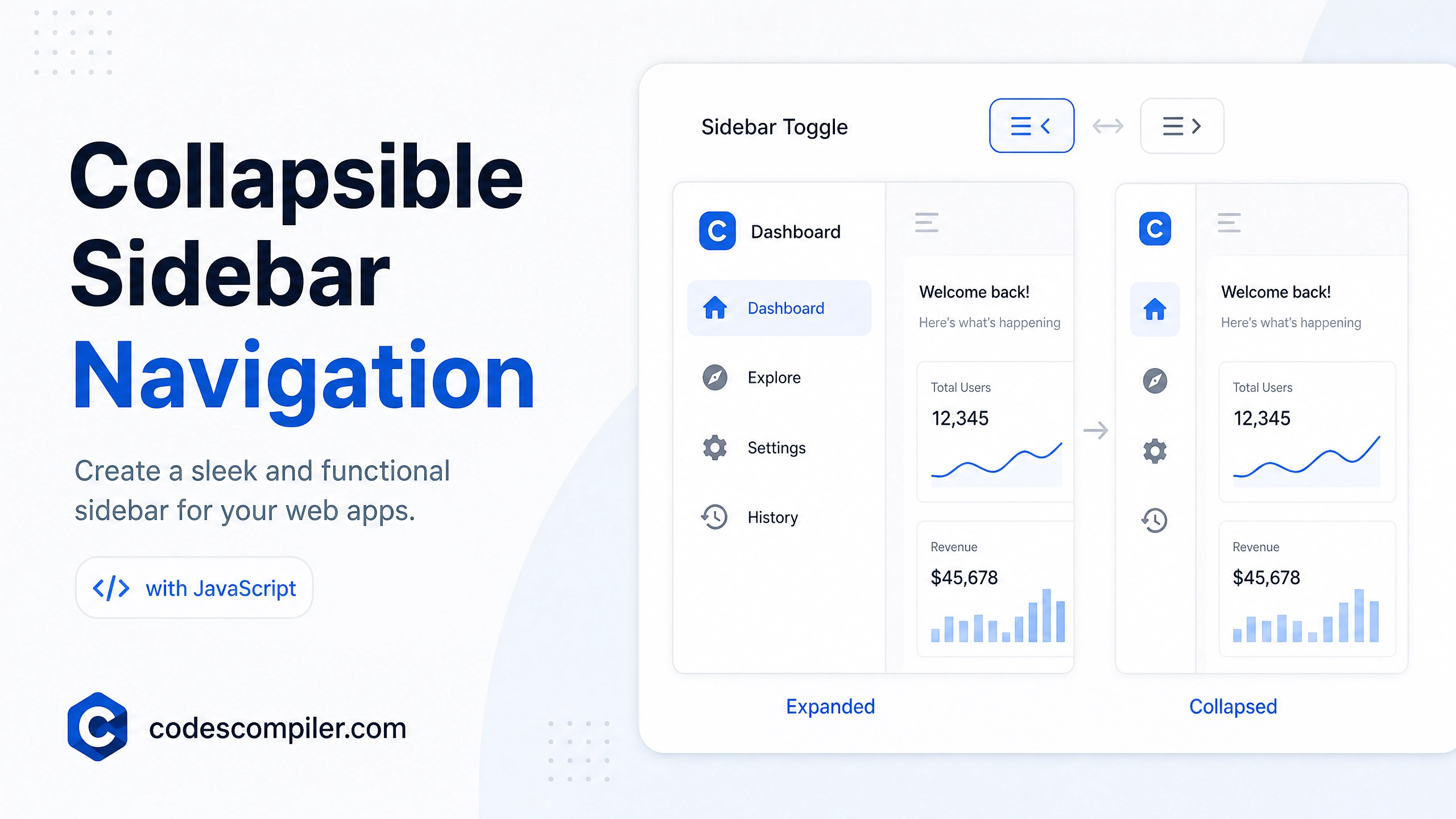 Create a Collapsible Sidebar Navigation...