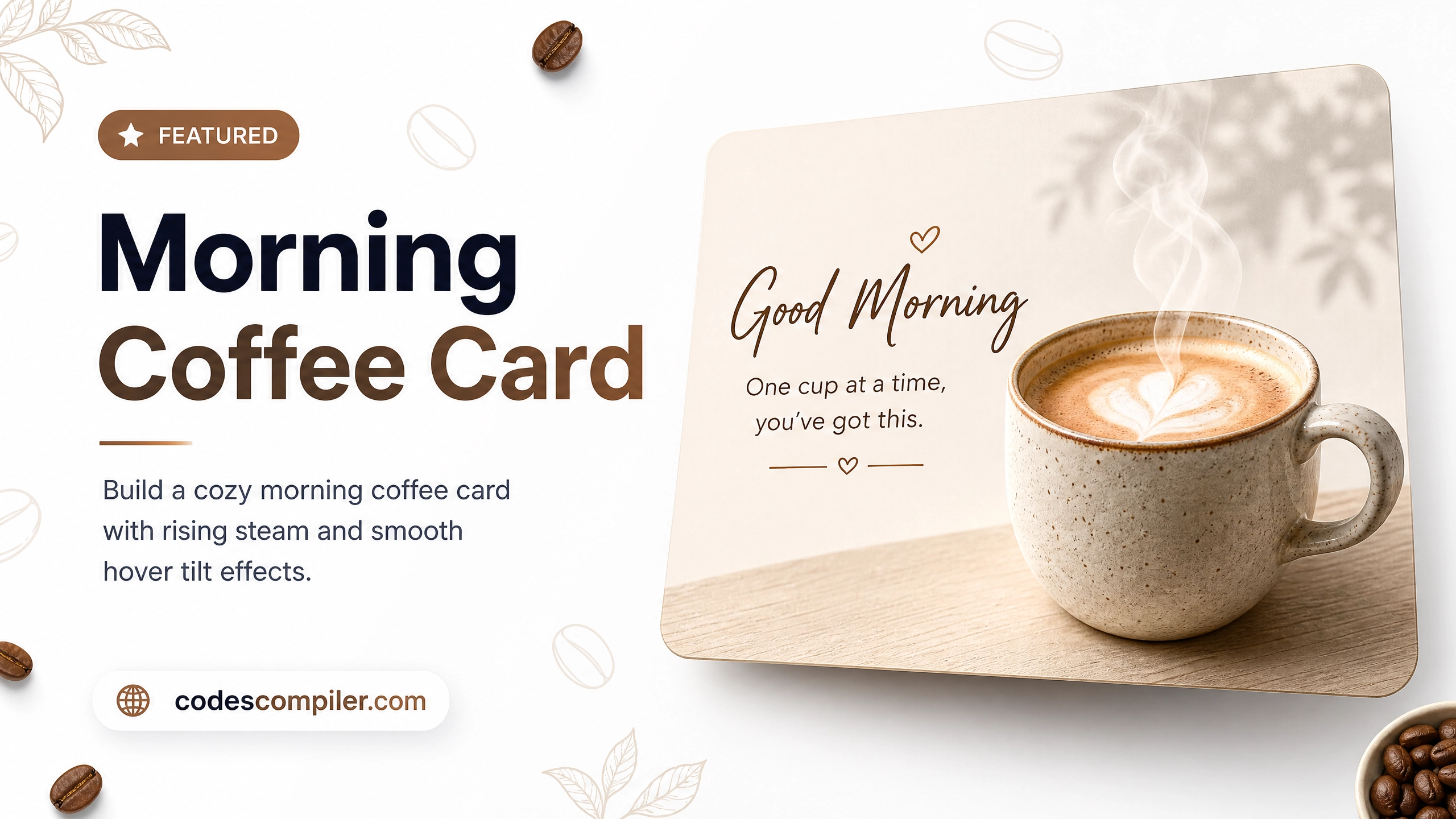 Cozy Morning Coffee Card