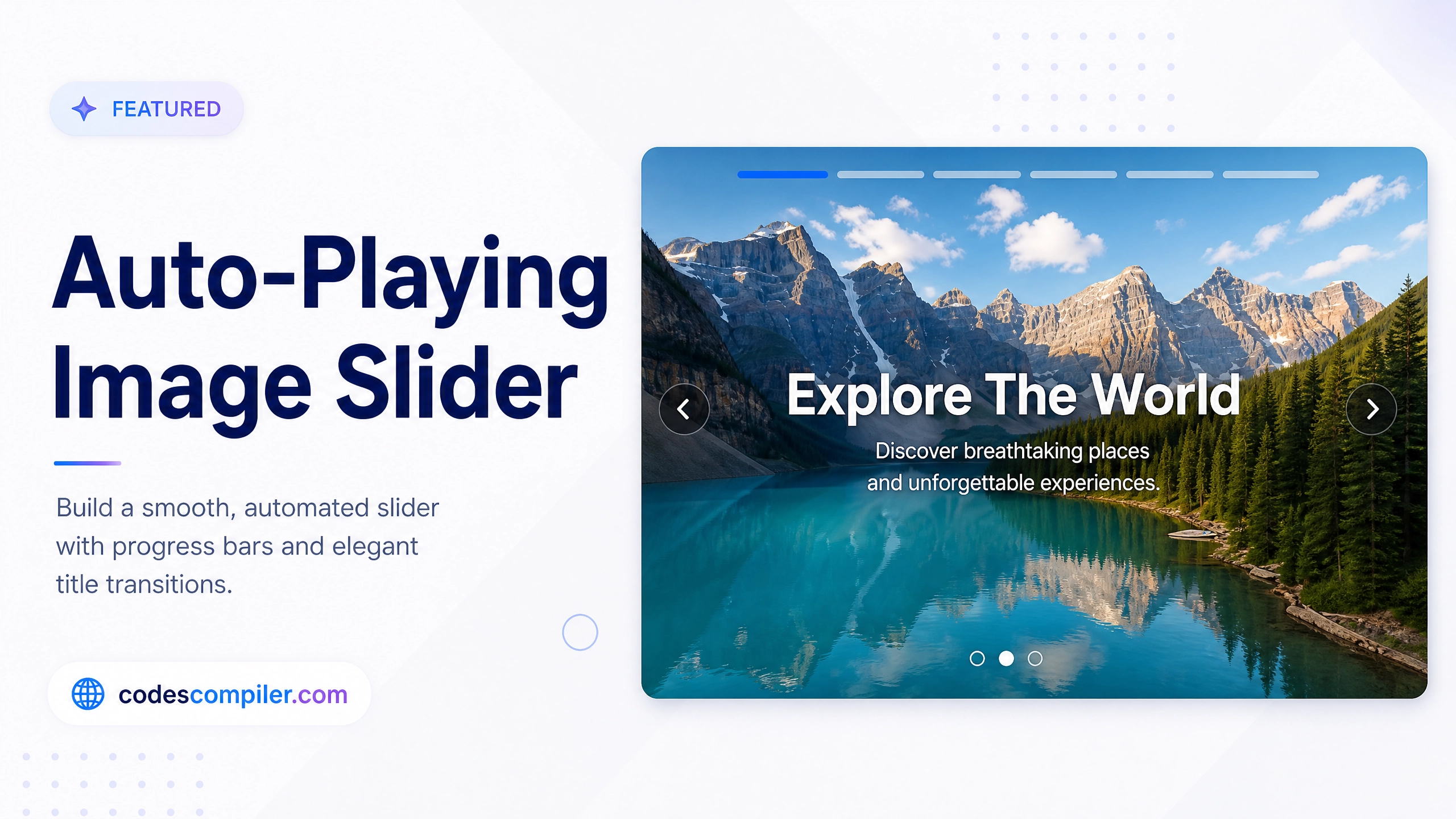 Auto Playing Image Slider