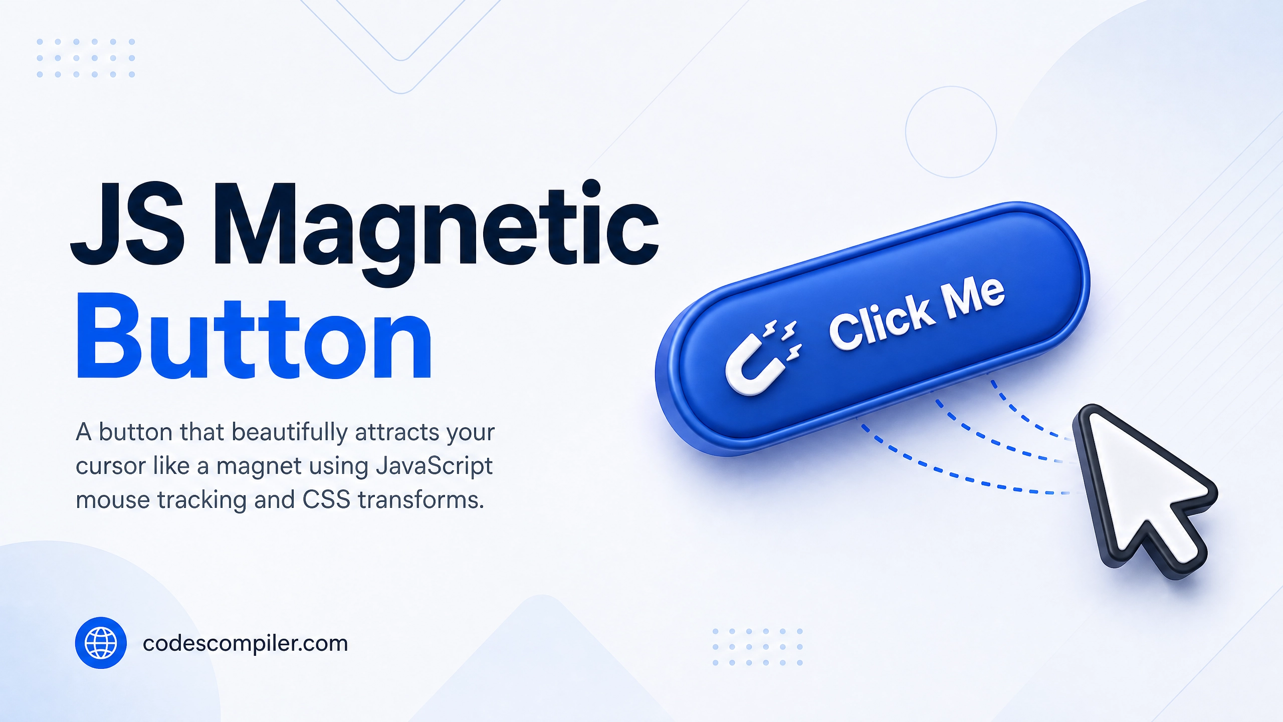 Magnetic Button Hover Effect