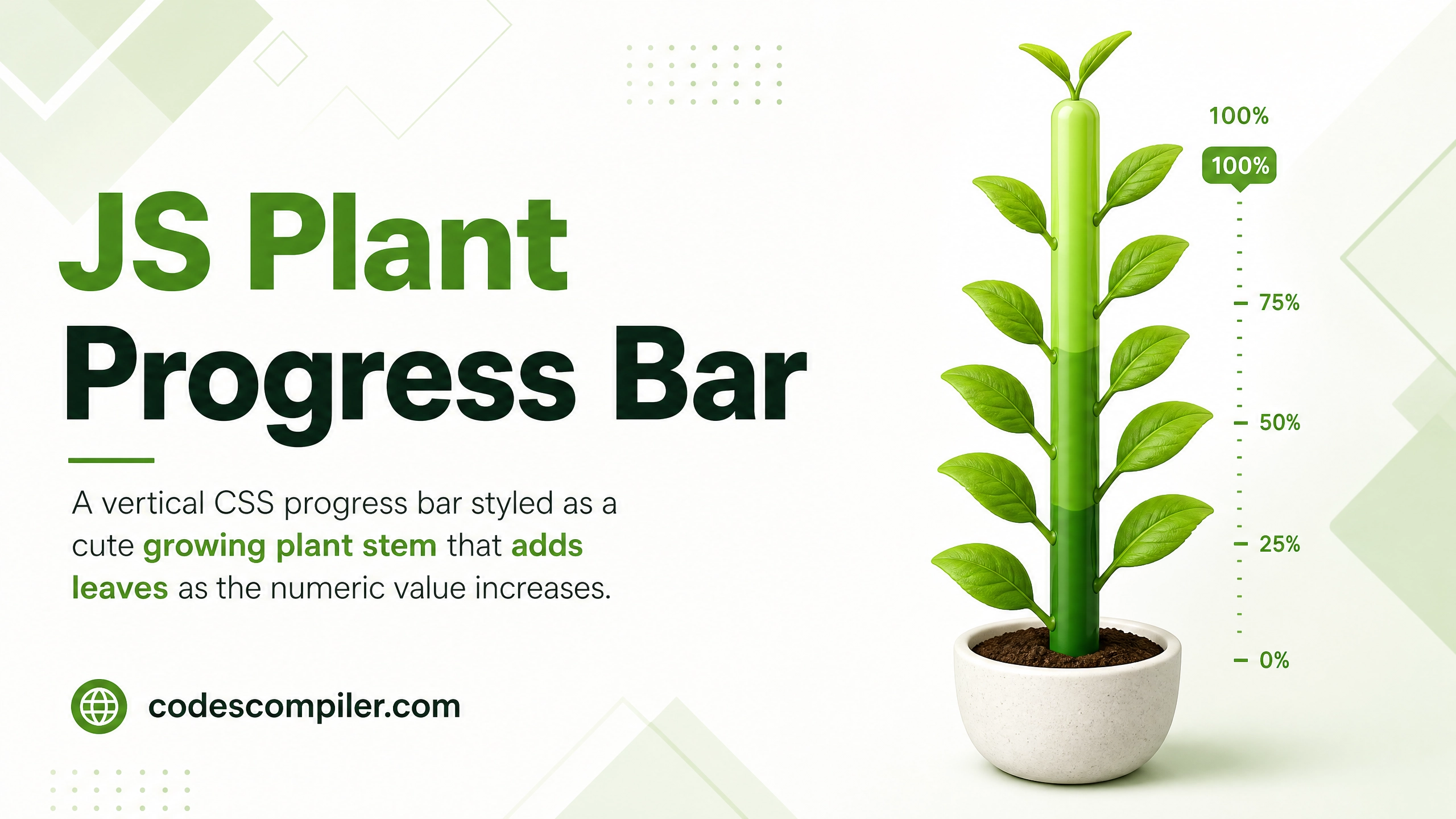 Baby Plant Growth Progress Bar