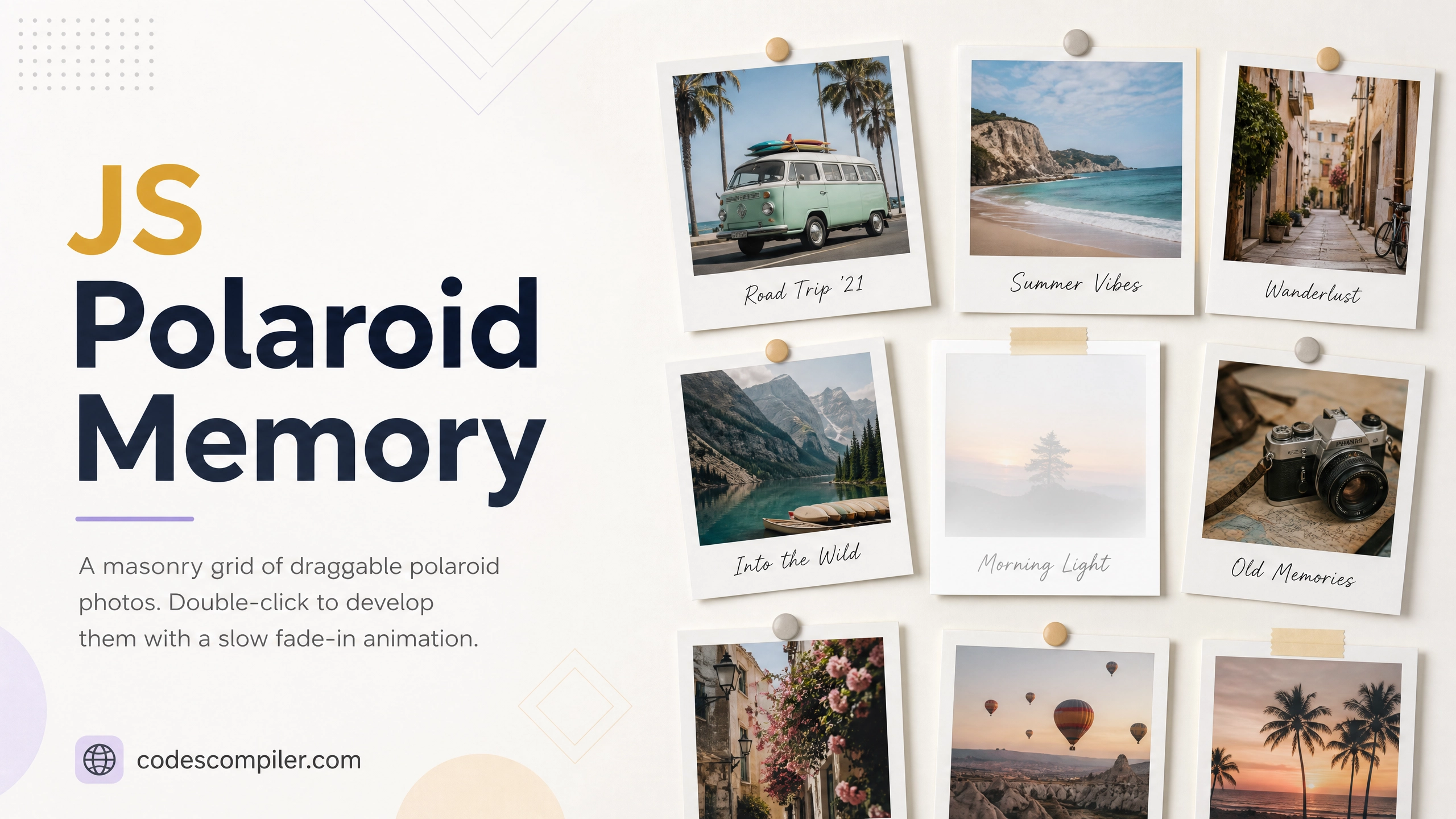 Enchanted Polaroid Memory Wall